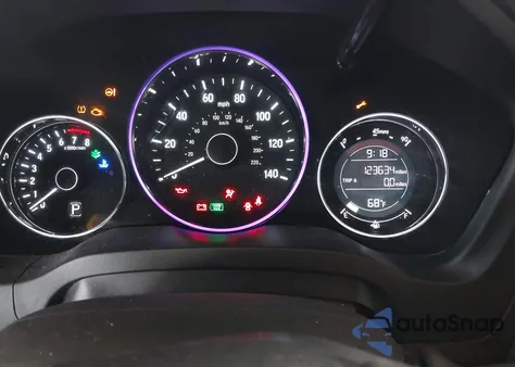 2016 Honda Hr-V Lx из США, поврежденный, VIN 3CZRU6H33GM745775